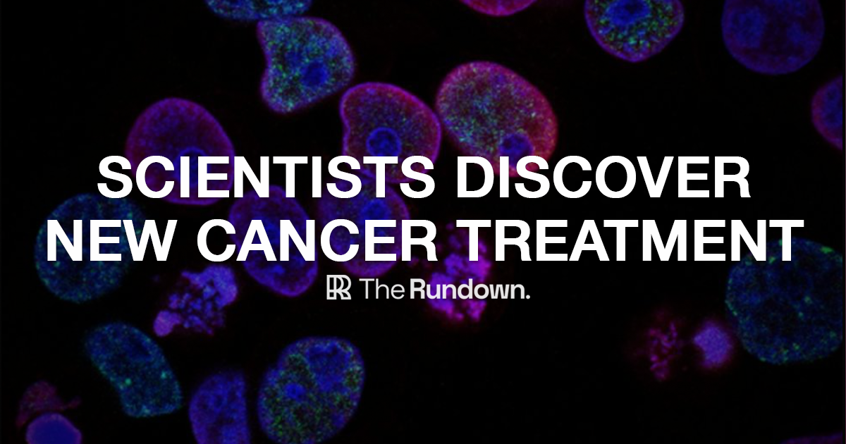 Scientists discover new method to destroy cancer