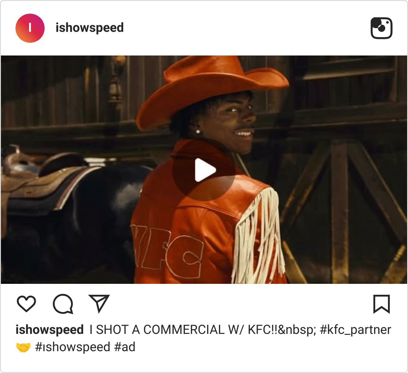 Instagram reel screenshot