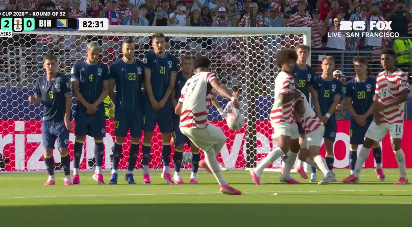 Today in Sports! Happy birthday USA! We got you soccer.