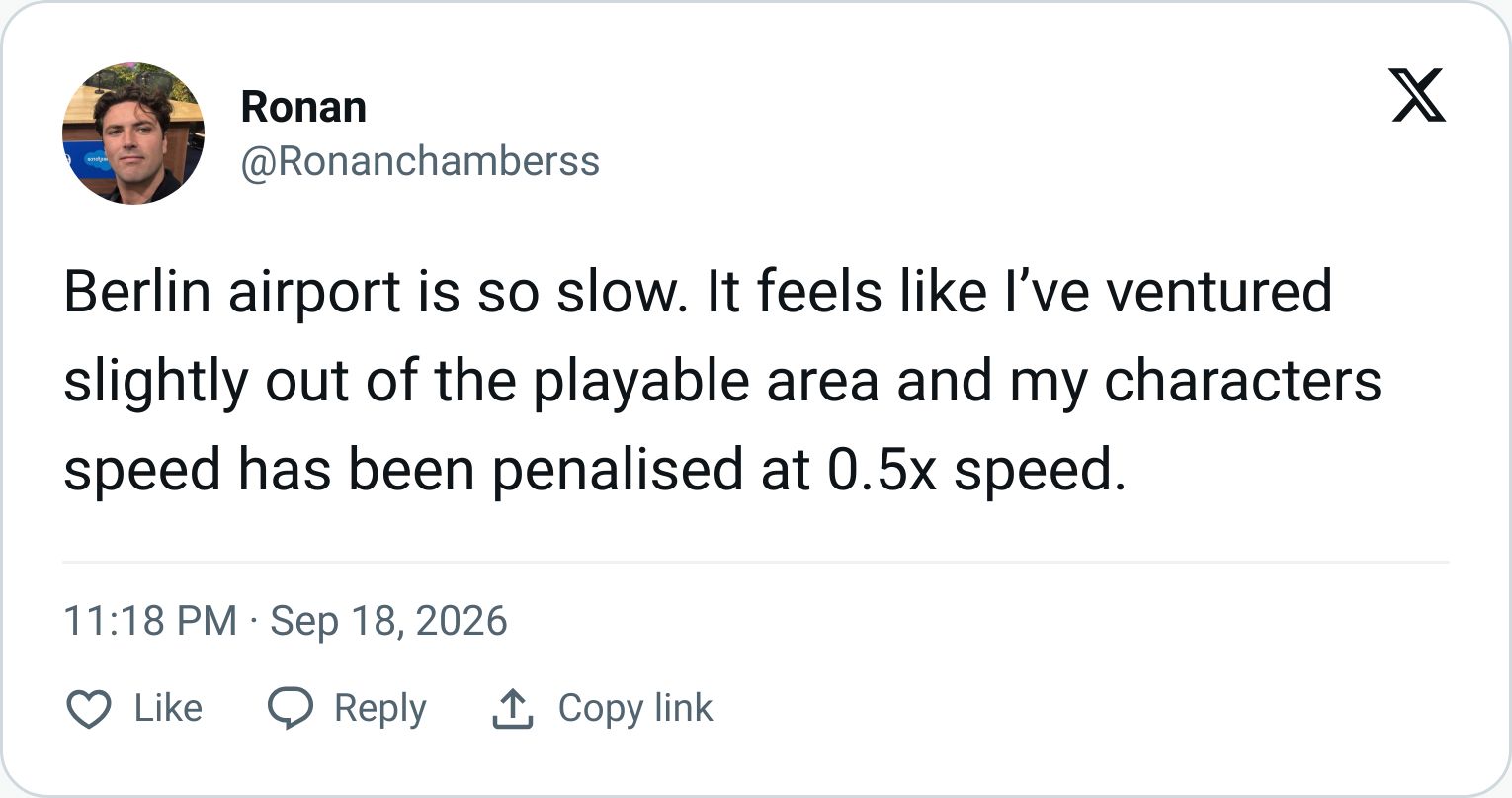 Tweet screenshot