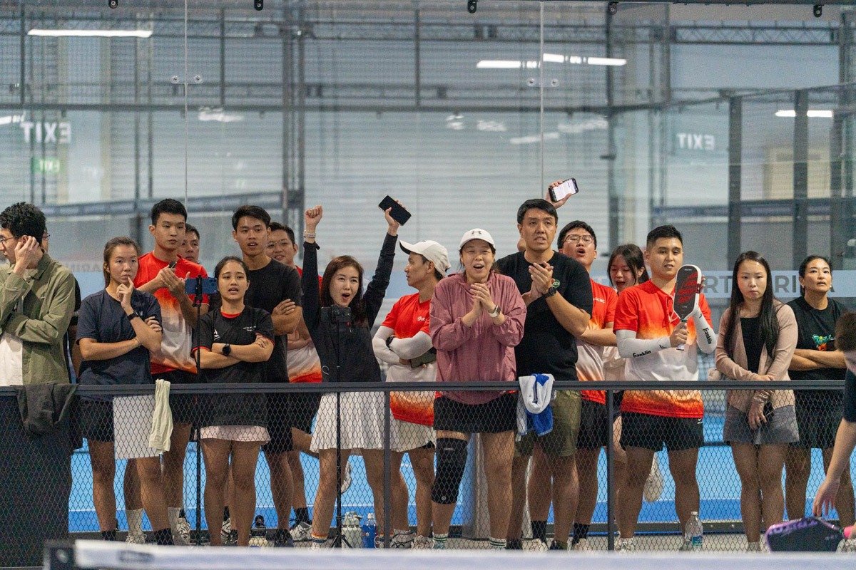 The games had plenty of supporters and cheerleaders. Clearly some were paid more than the others. 