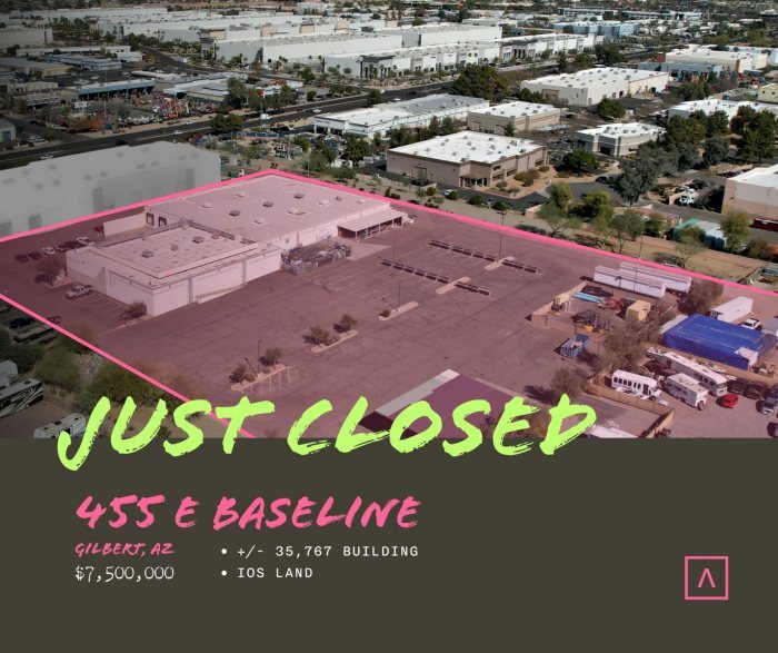 ATLAS sells 8.26 acre IOS in Phoenix metro area for $7.5M | IOS List