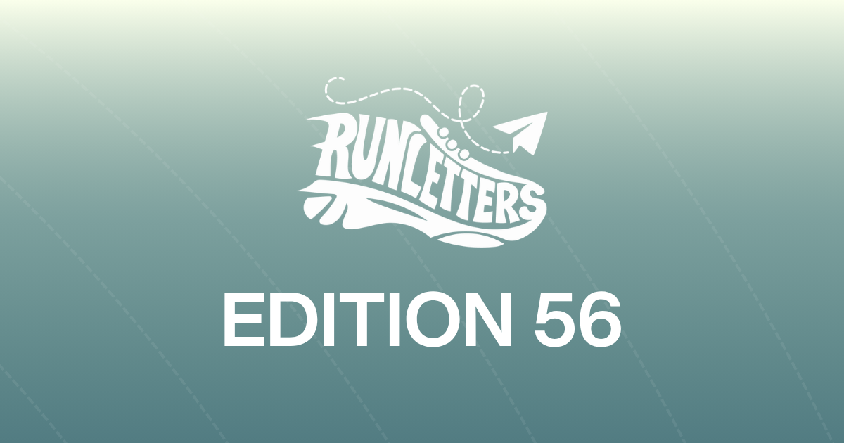 🏃 RunLetters #56