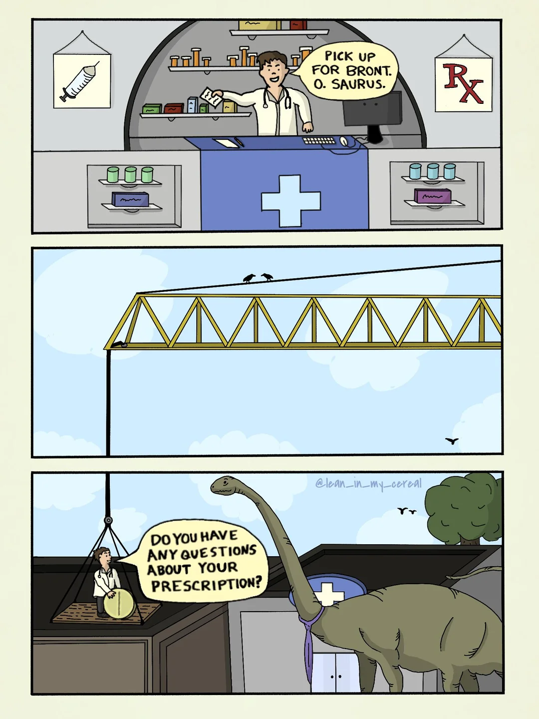 Comic: Going to the Pharmacy