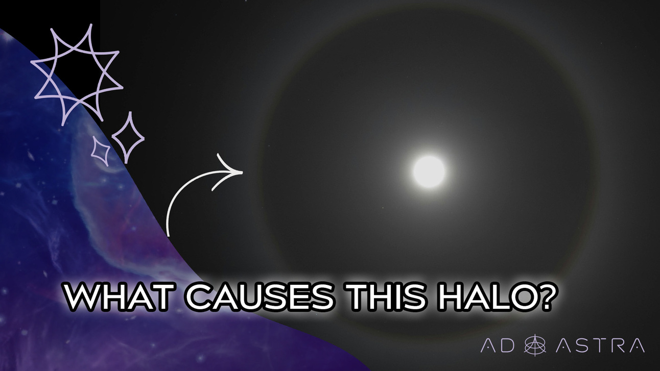 Have you ever noticed a halo around the moon? Here's why that happens!, image size:1292x727