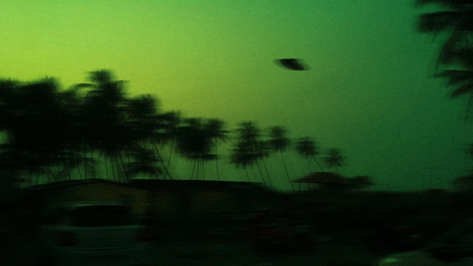 An aerial view of Area 51 in the Nevada desert