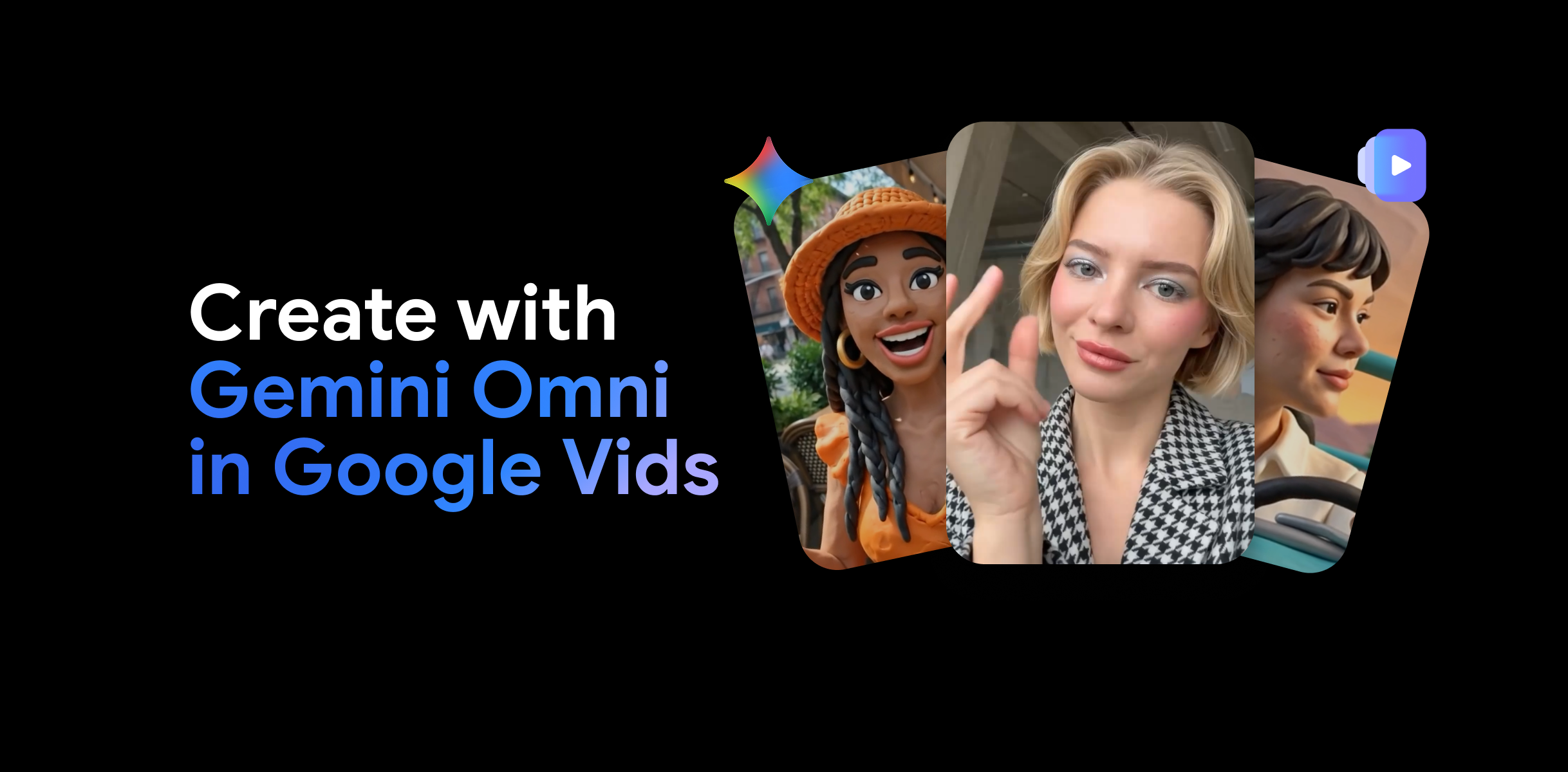 Google Vids with Gemini Omni personal AI avatars