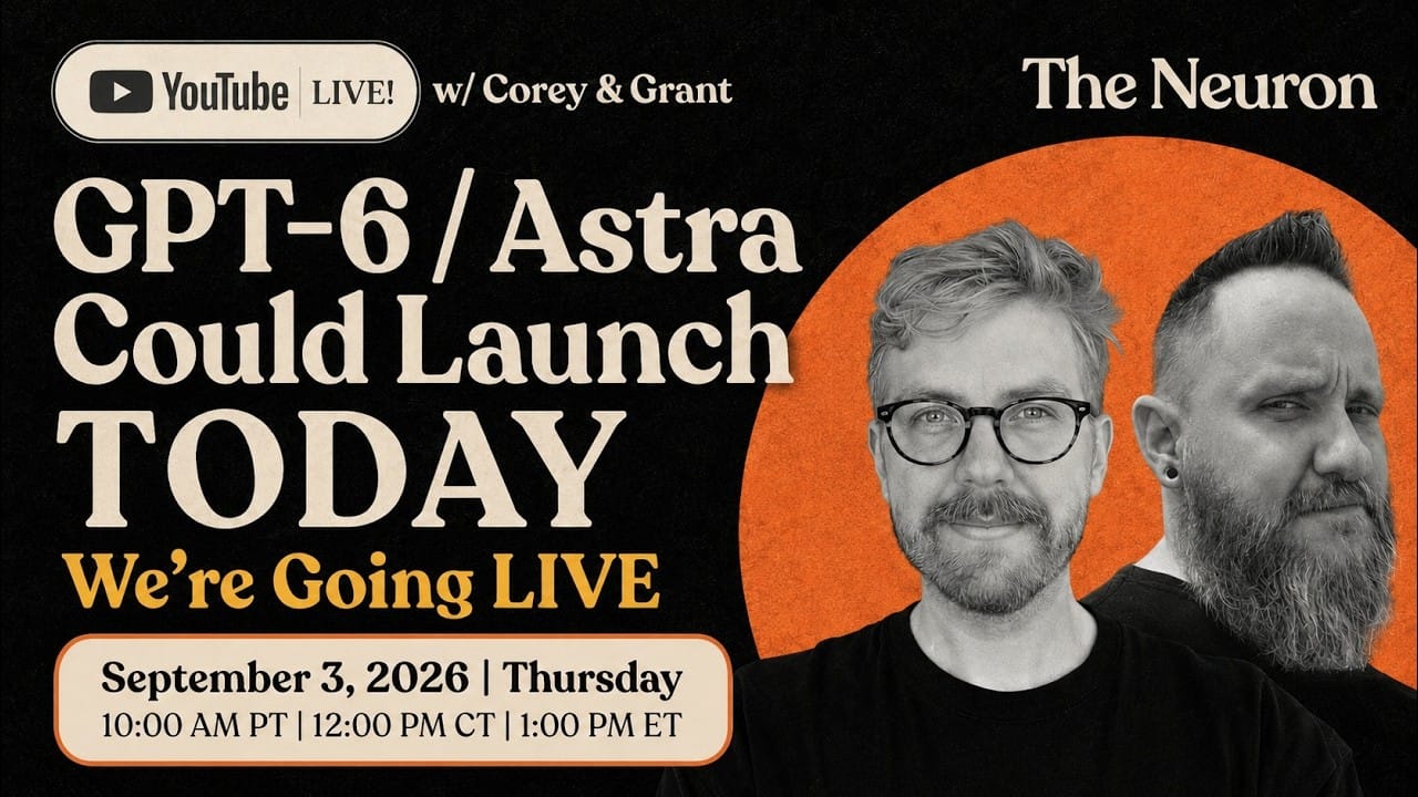 GPT-6 / Astra Could Launch Today