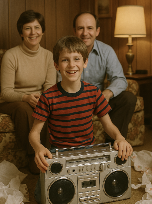 Frank’s Paper Route Stereo, 1981