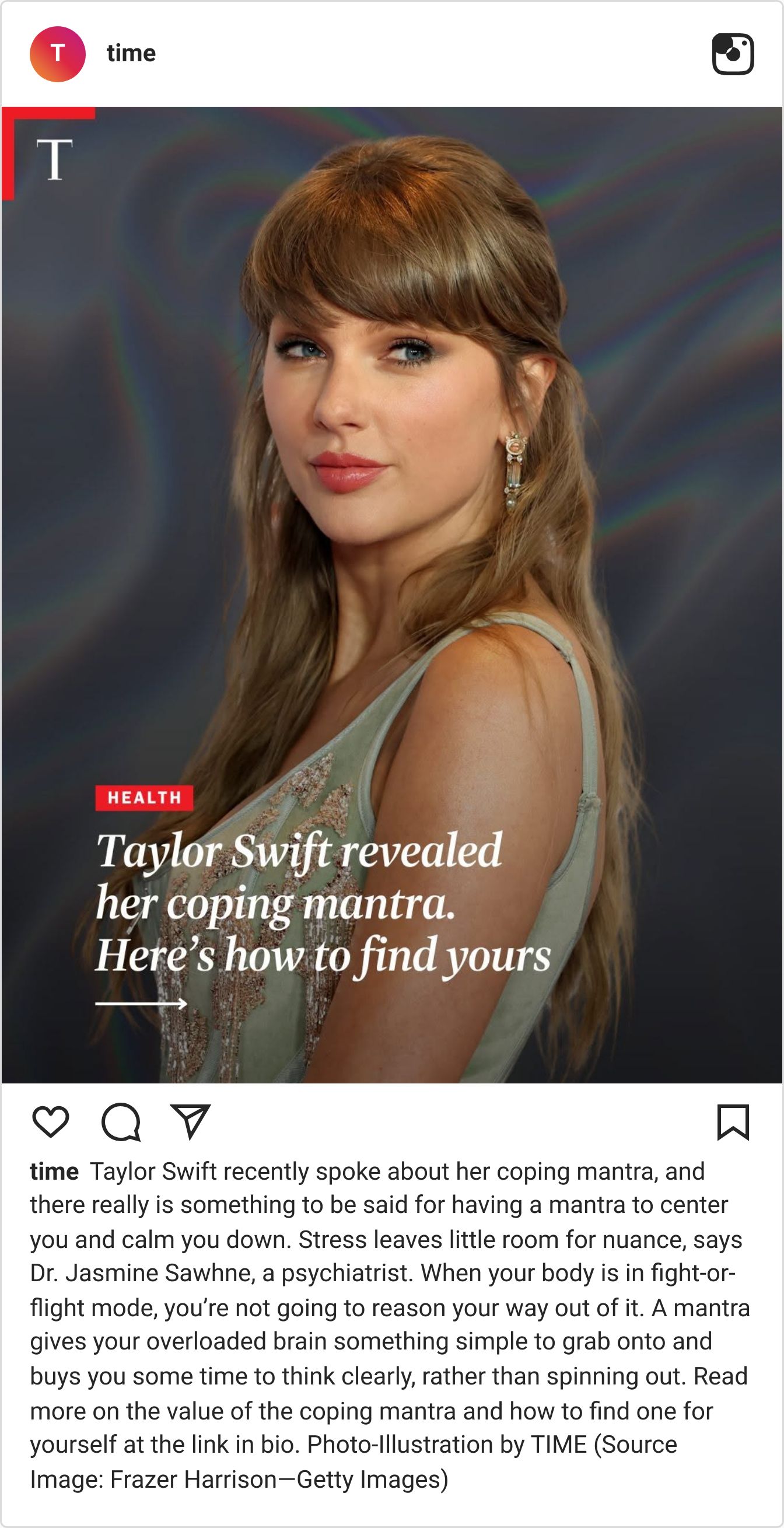 Instagram reel screenshot