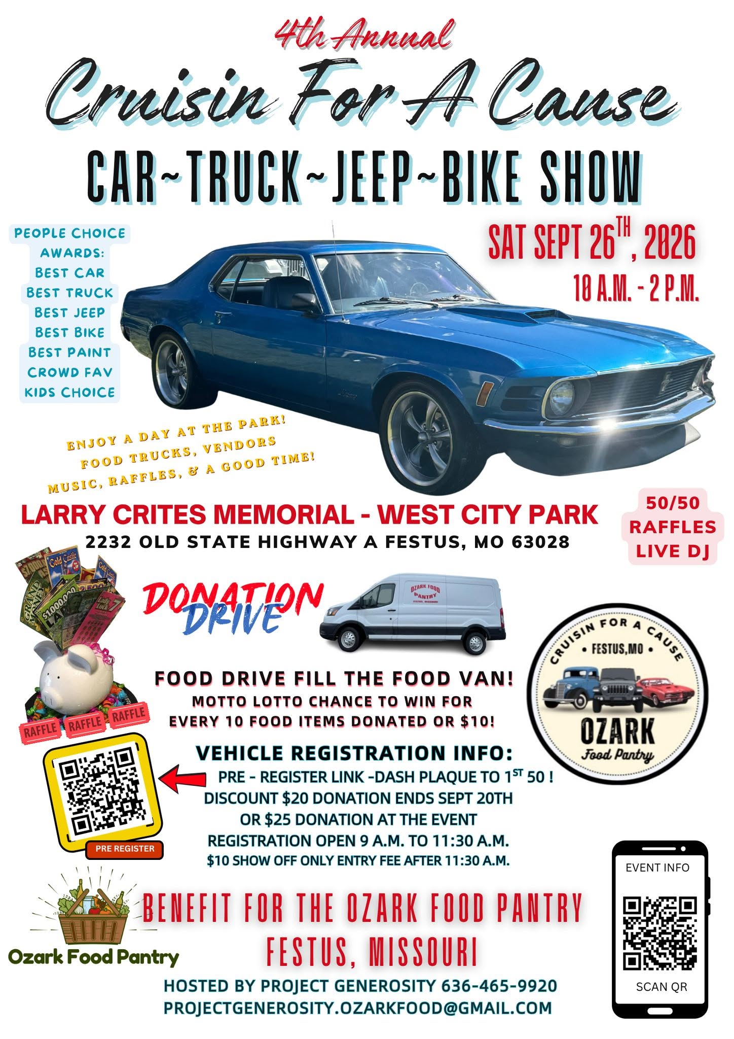 Crusin for a Cause Sept 26