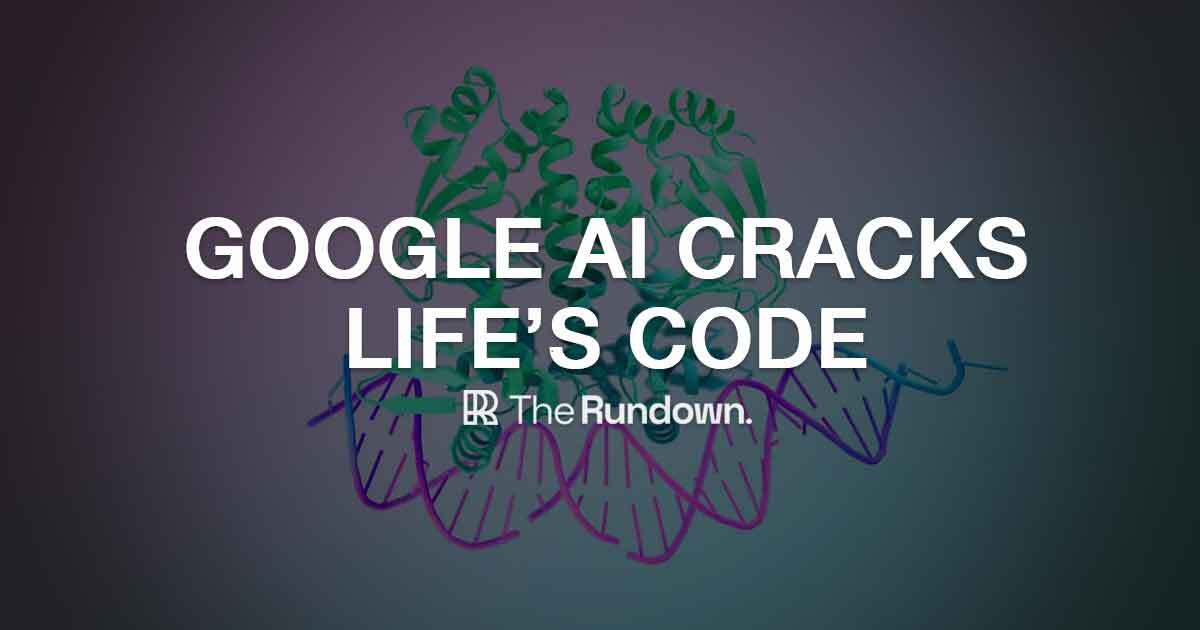Google's AI biology breakthrough