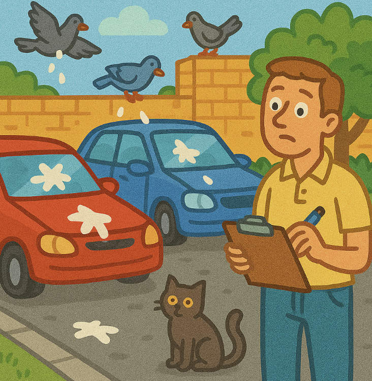 Report Reveals Which Cars Are Most Likely to Get Pooped On