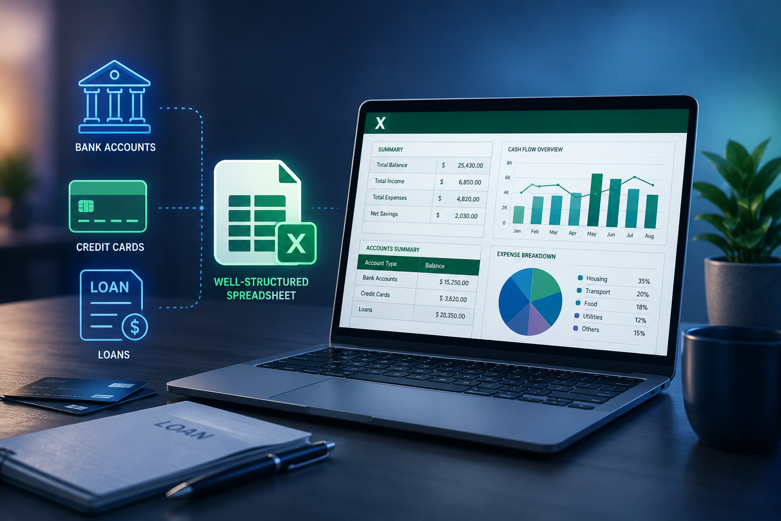 Organize Your Finances Smarter with Excel
