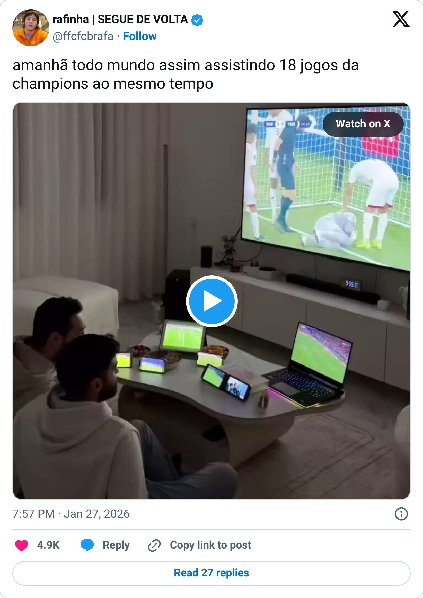 Tweet screenshot