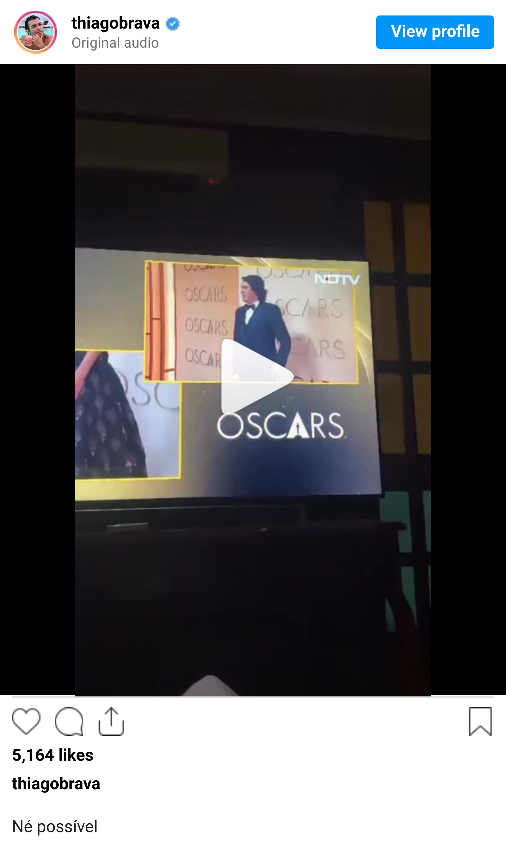 Instagram reel screenshot