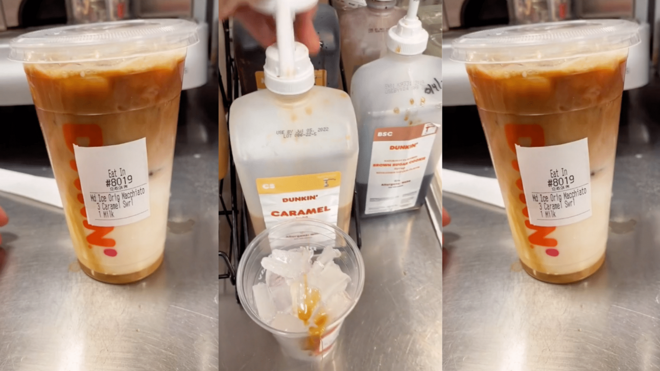 TikToker Goes Viral For Disastrous Dunkin Donuts Coffee