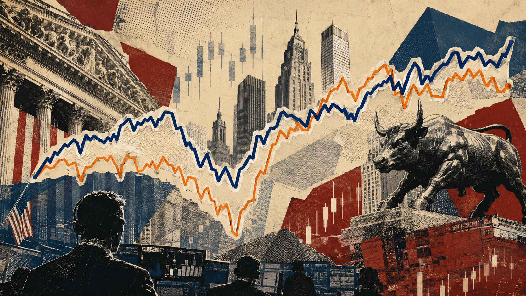 The chip trade is collapsing while the average stock keeps breaking records