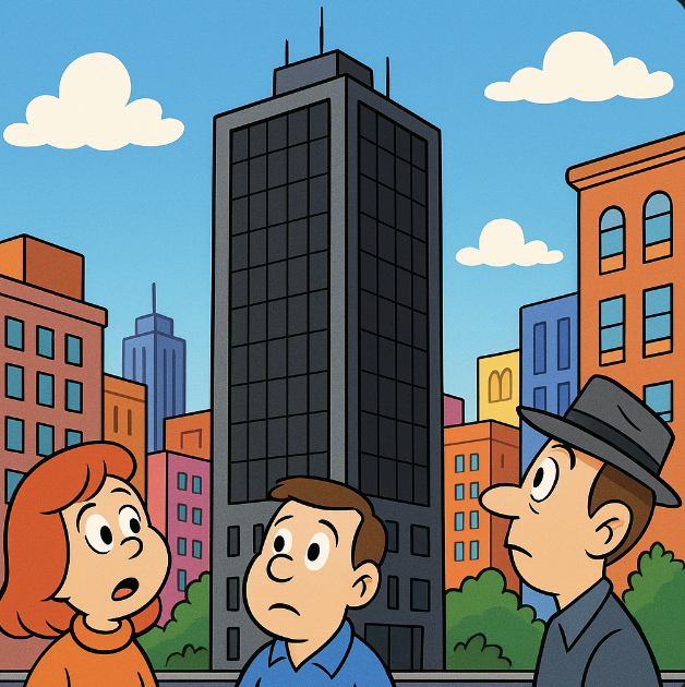 Dark secret behind 29-story New York skyscraper that has no windows as eerie footage goes viral