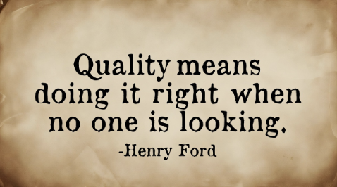 Quote image with simple classic styling