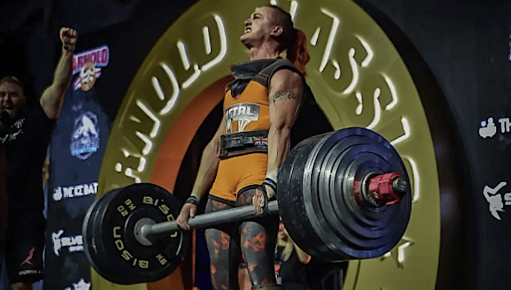 🏋️ strongwoman's latest 576-pound world record