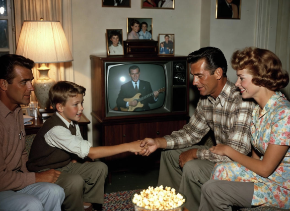 Robert’s Caramel Corn New Year, 1964