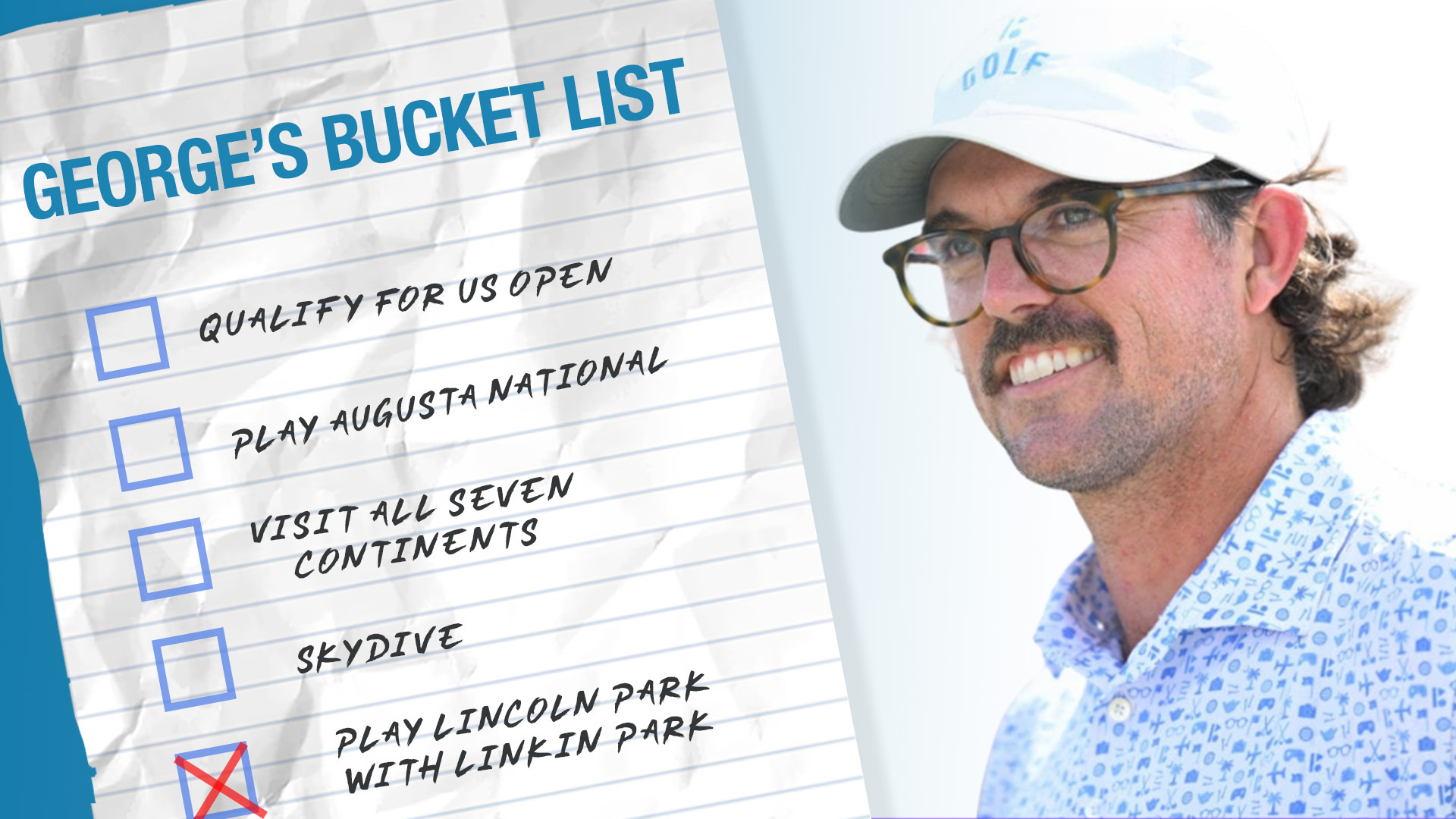 George’s Bucket List