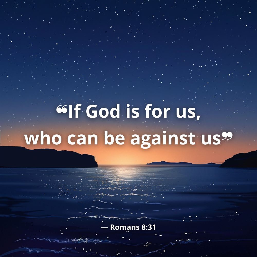 8 31 🙏 Verse of the Day: Romans 8:31