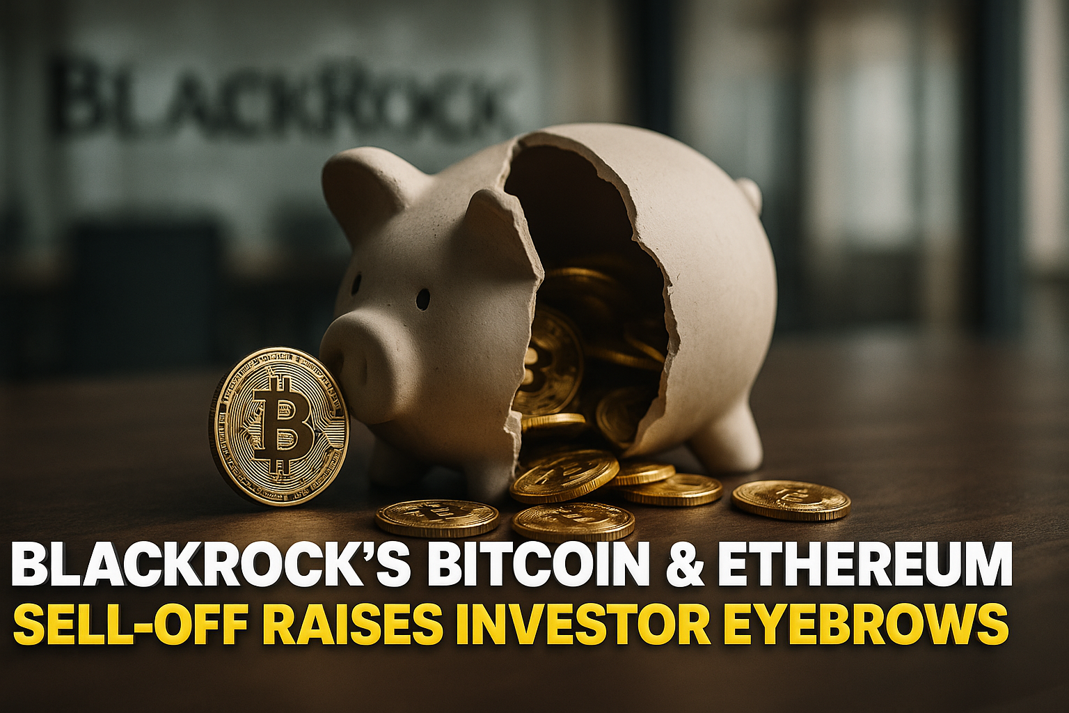 BlackRock’s Bitcoin & Ethereum Sell-Off Raises Investor Eyebrows