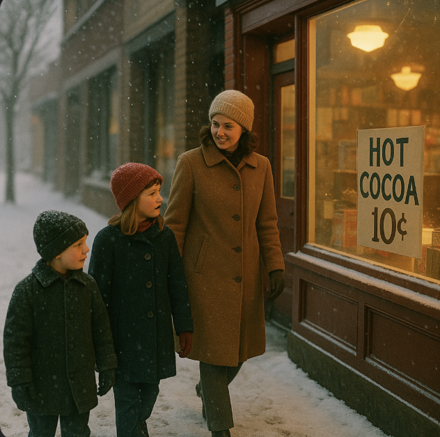 Marlene’s Snow Day at the Five-and-Dime, 1964