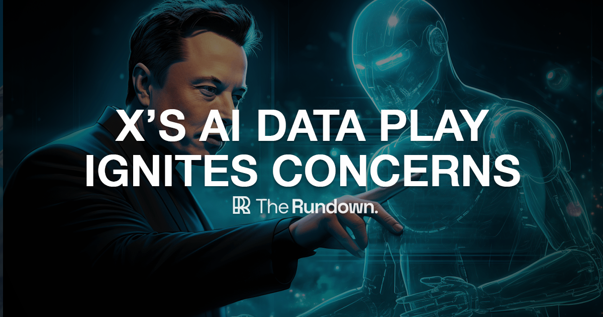 🤖 Elon is using your data to train AI...