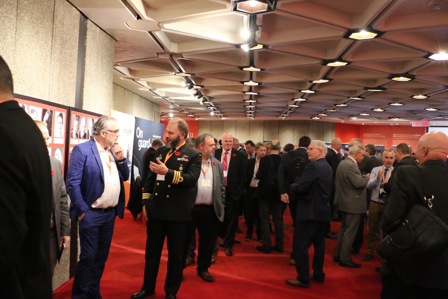 Networking at Deep Blue Forum