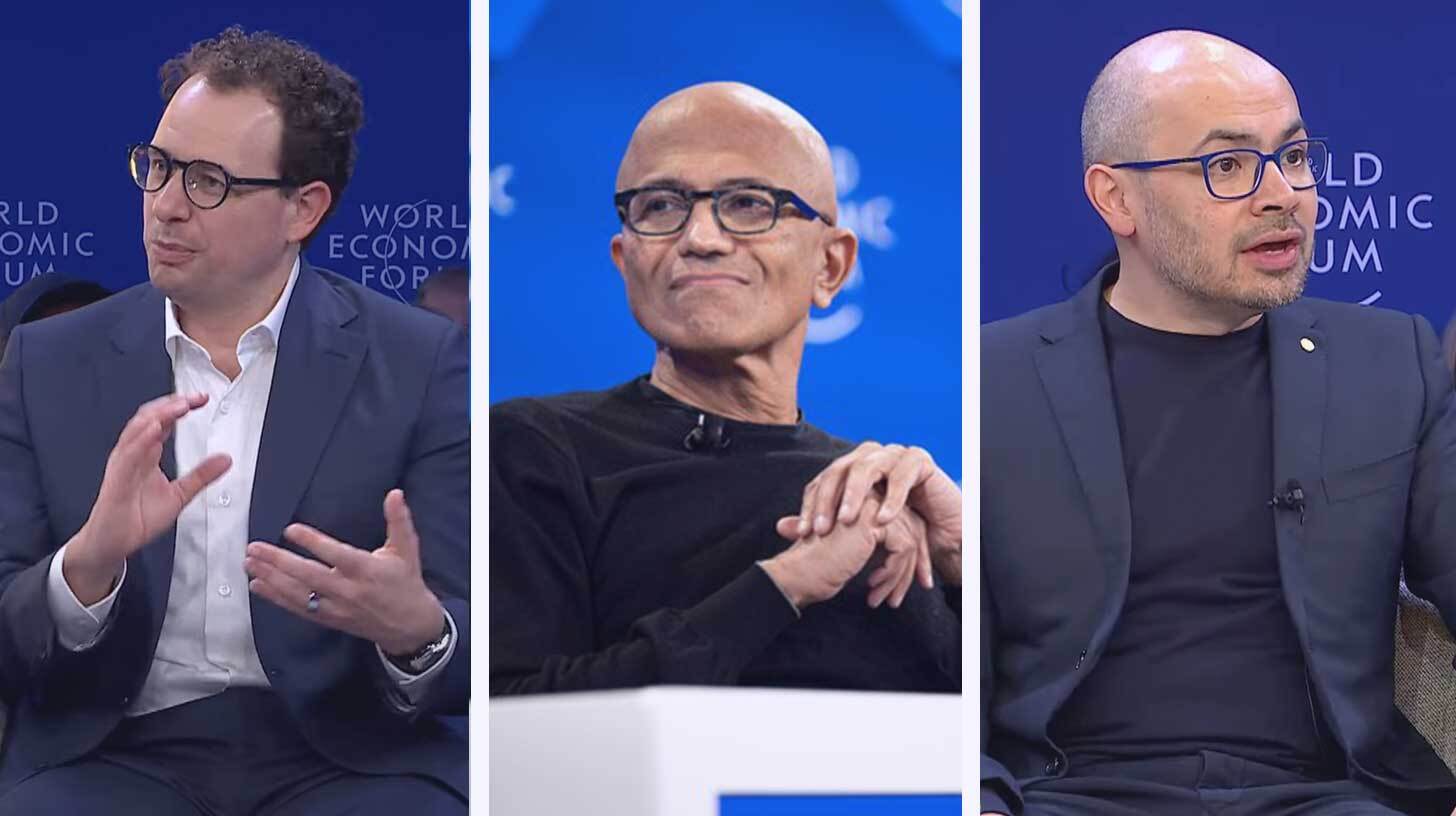 AI takes center stage at Davos