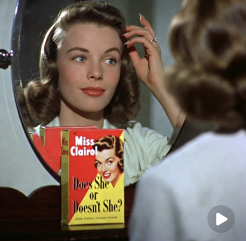 Miss Clairol 1957, “Does She, or Doesn’t She?”