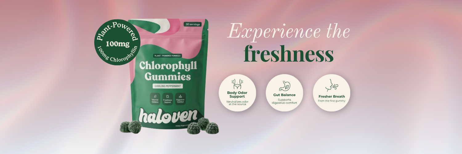Haloven Chlorophyll Gummies — Your daily dose of fresh