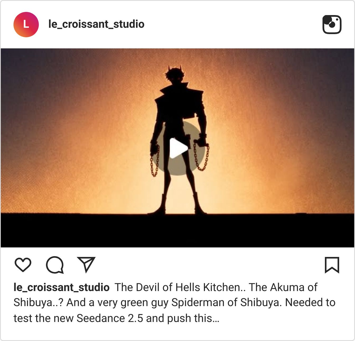Instagram post