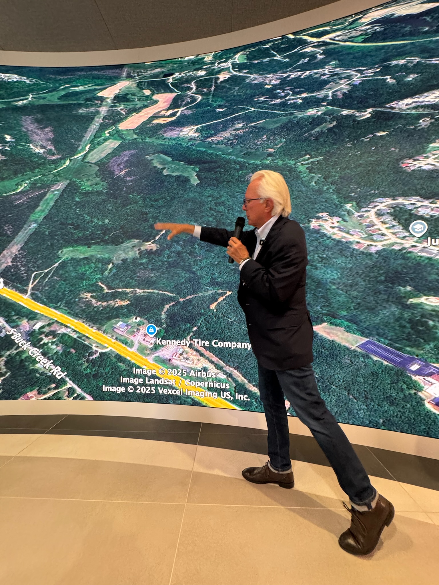 Bob Clark speaks during CRG press conference