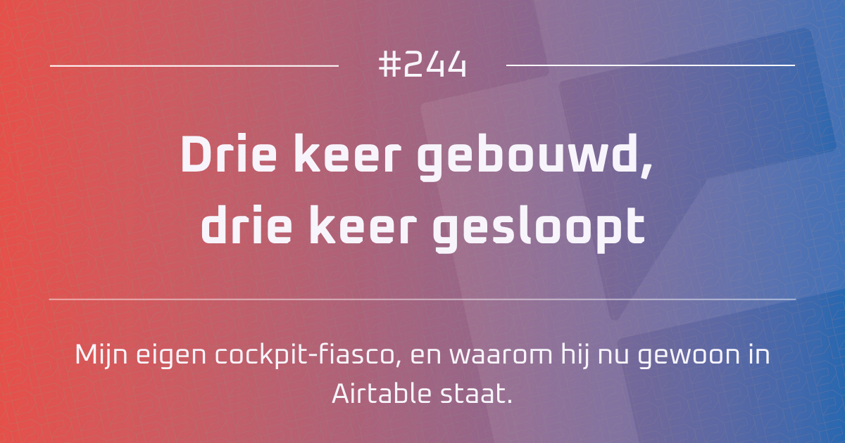 AI #244 | Drie keer gebouwd, drie keer gesloopt