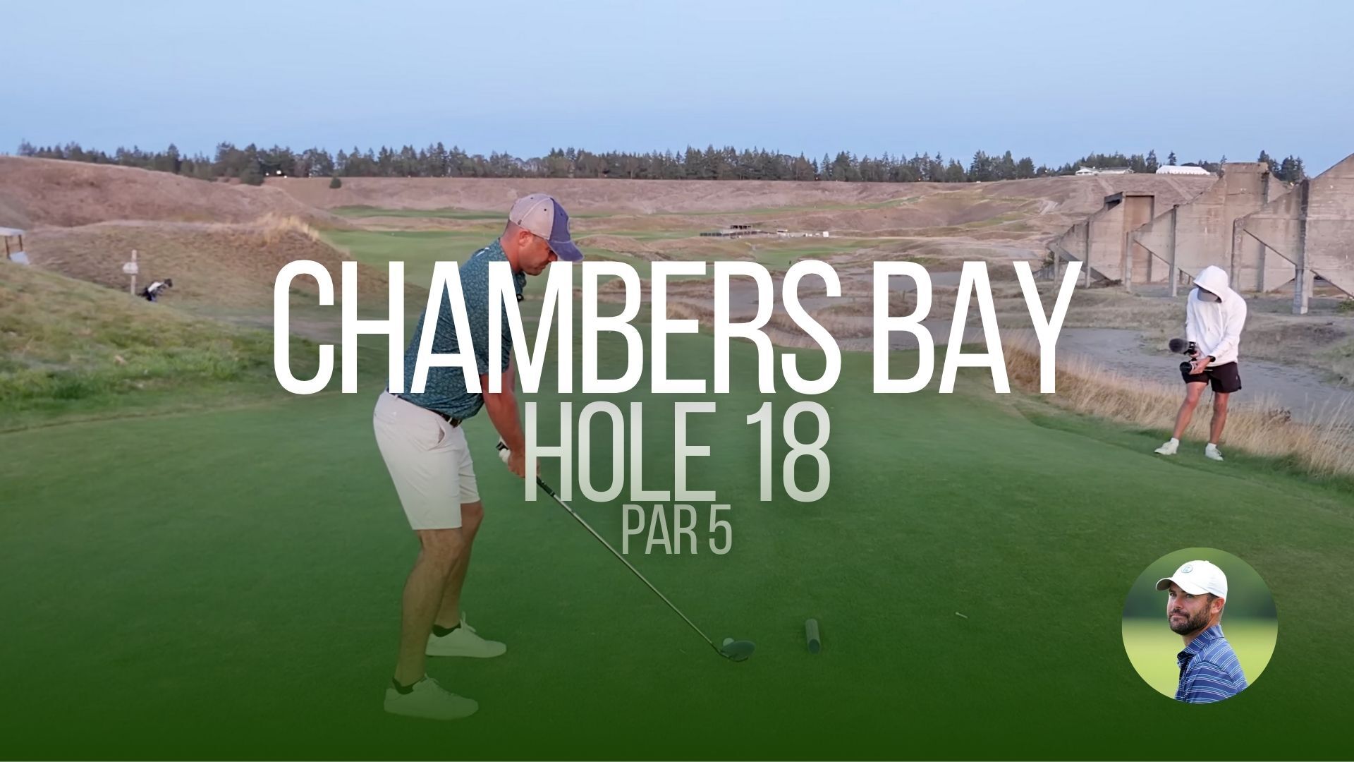 Hole 18 at Chambers Bay