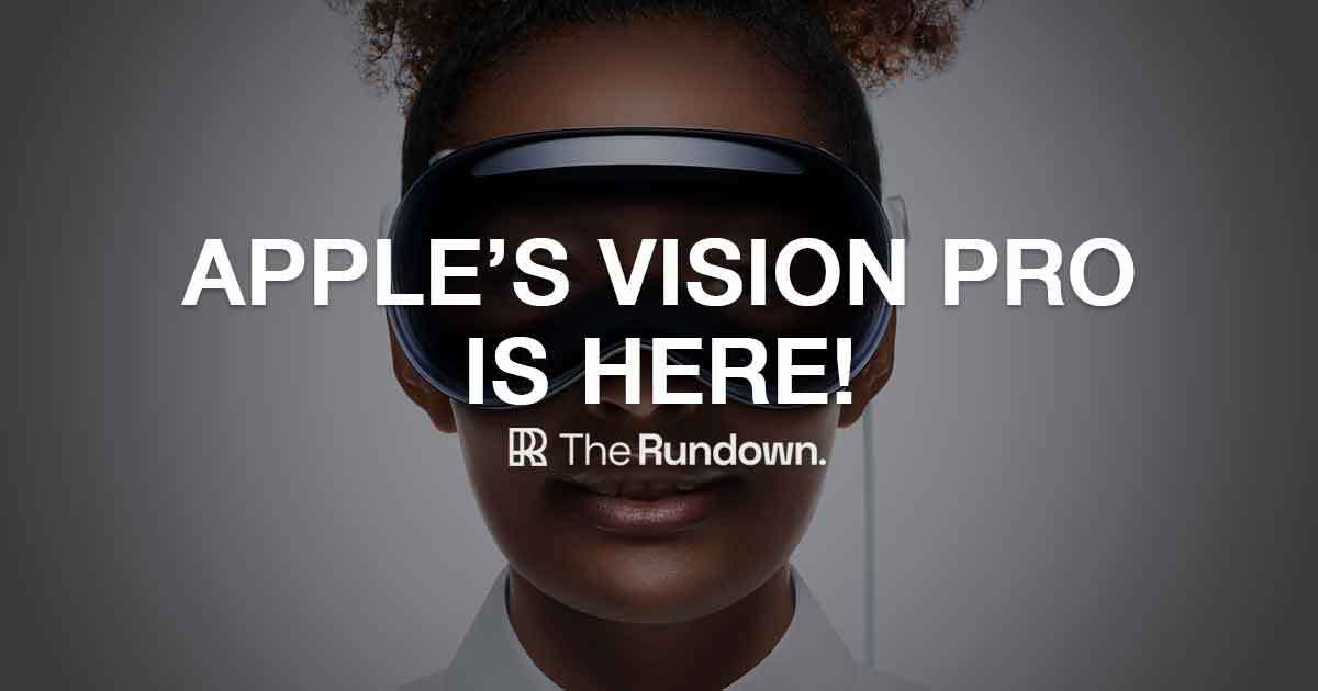 The Vision Pro is here! 
