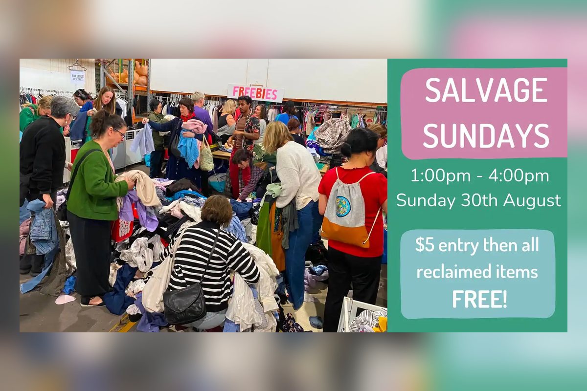 Salvage Sunday at Inner West Sustainability Hub, Summer Hill