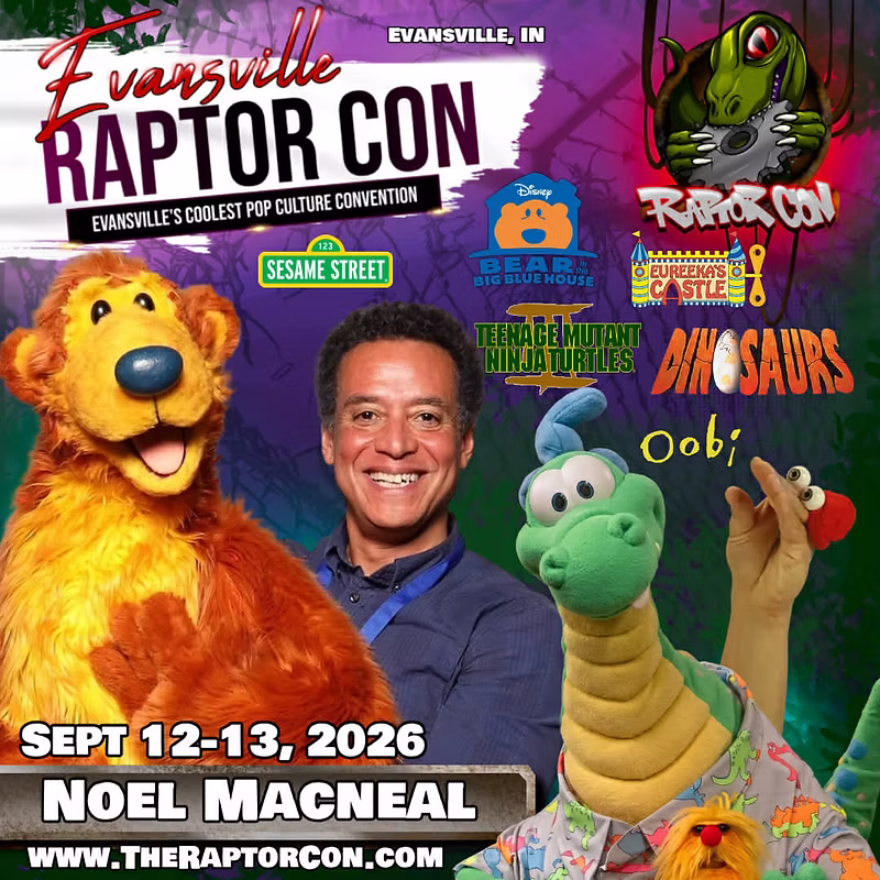 NOEL MACNEAL at Evansville Raptor Con 2026
