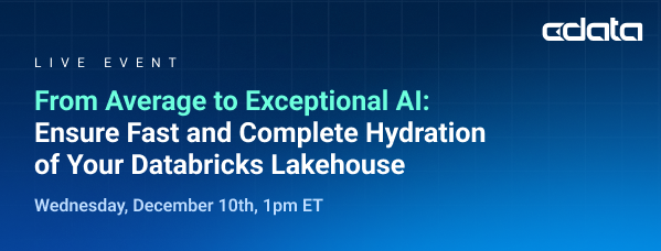 Hydrate Your Lakehouse for Exceptional AI Outcomes, Agents for Customer Data, AWS Marketplace Announcements