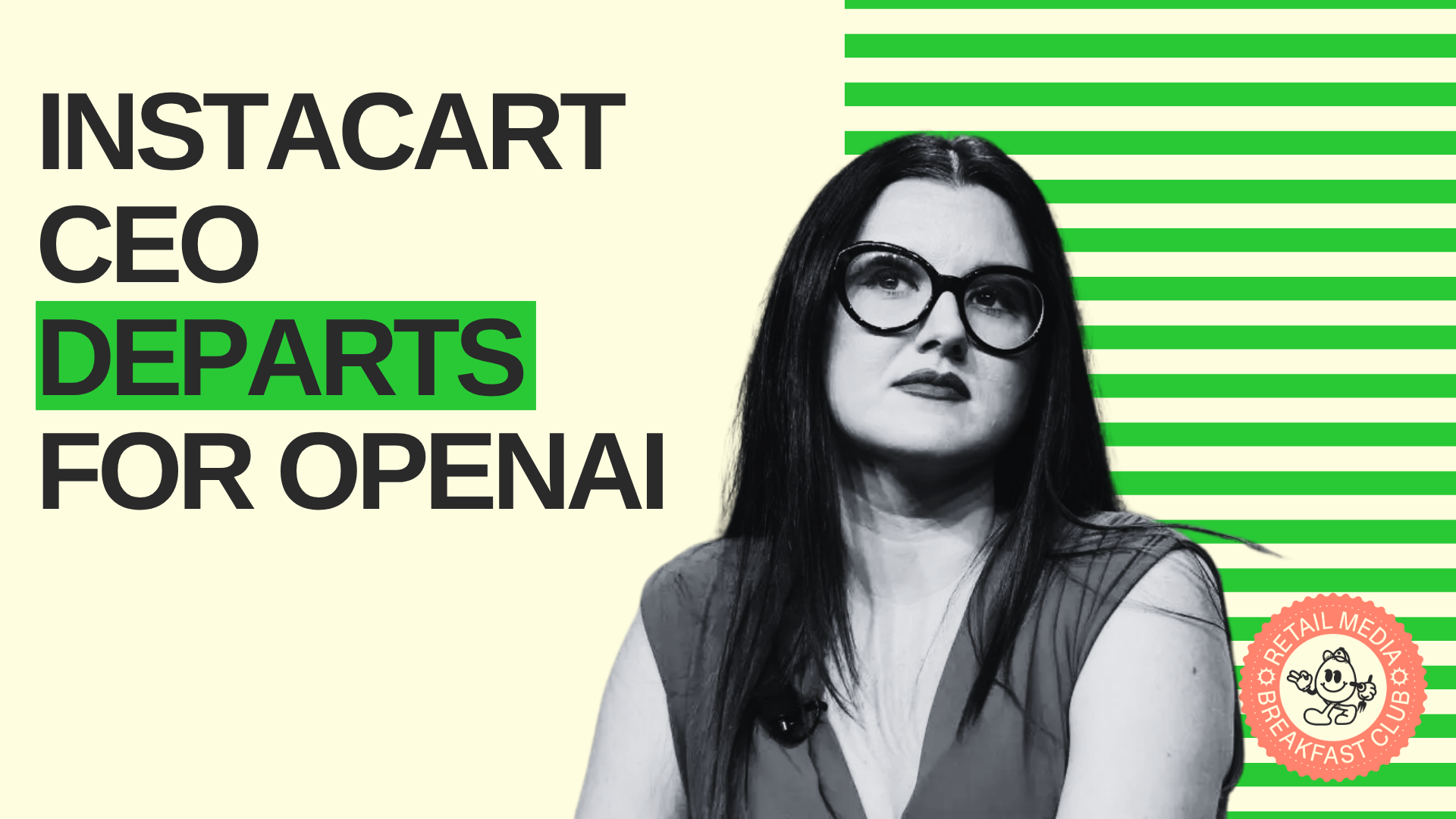 Instacart’s Turnaround CEO Heads To The AI Frontier