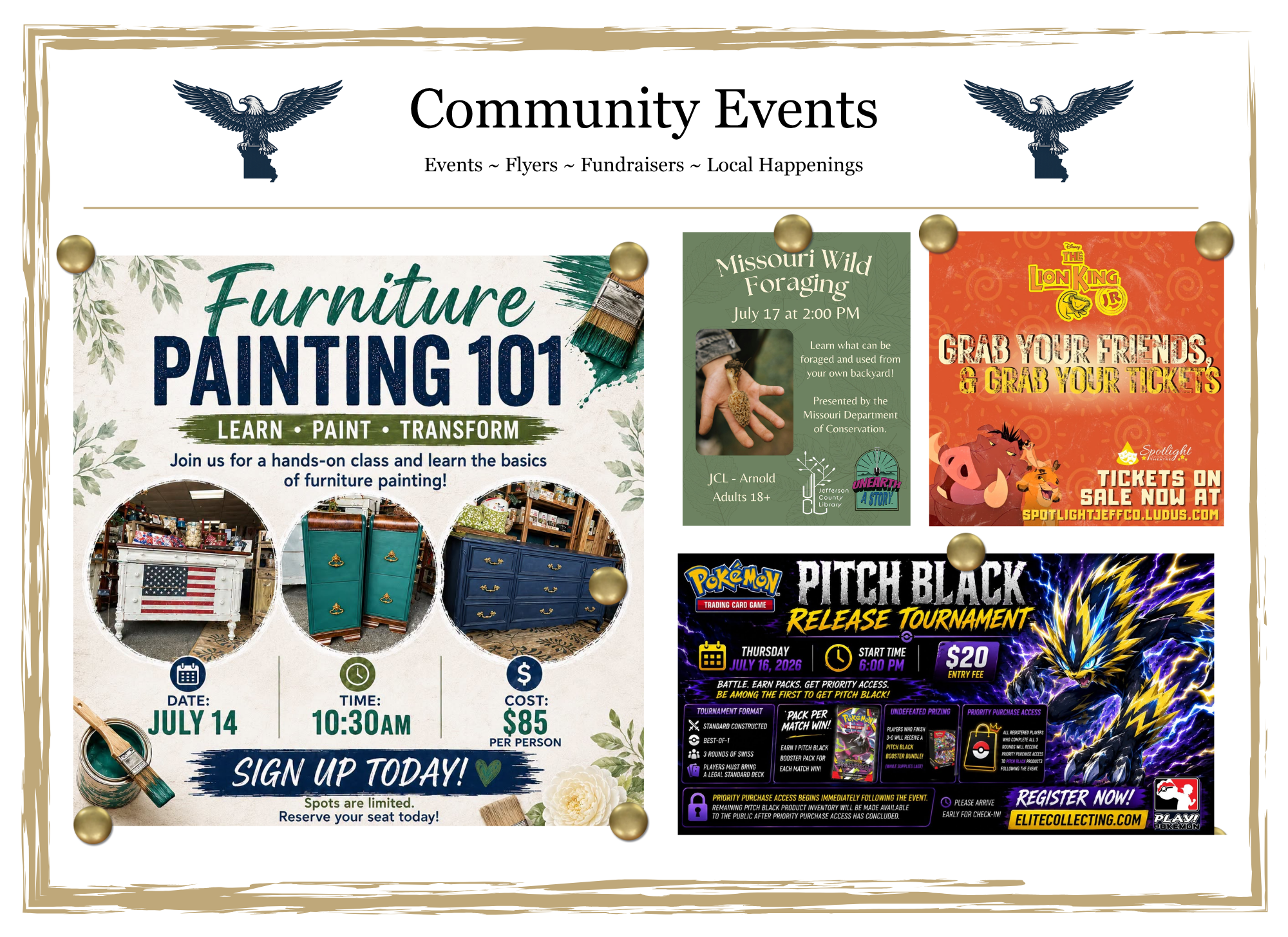 The Jefferson Review Community Events