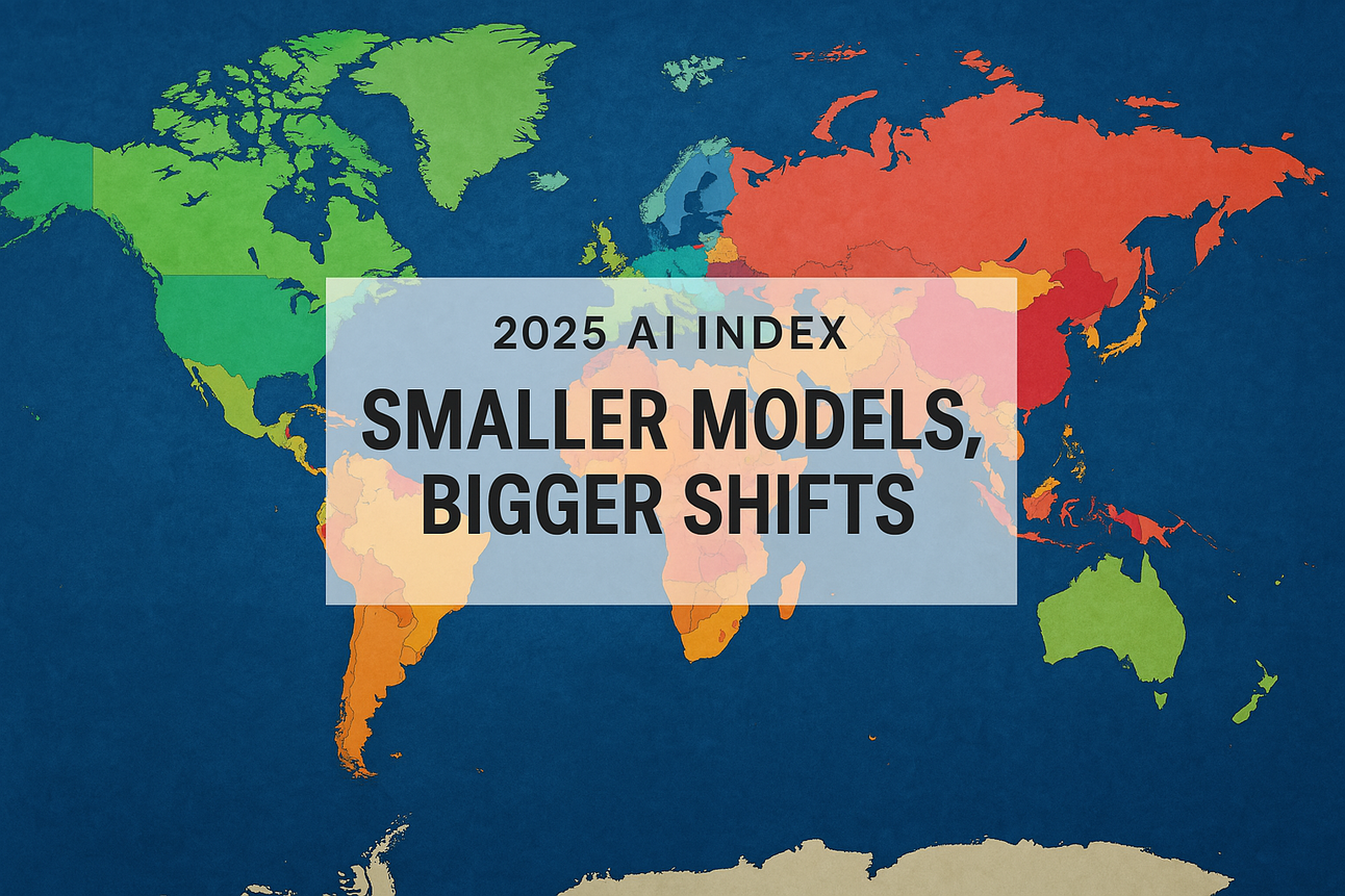 Thumbnail of AI Index 2025: 10 Charts Reveal Shifts in Power, Progress, and Risk
