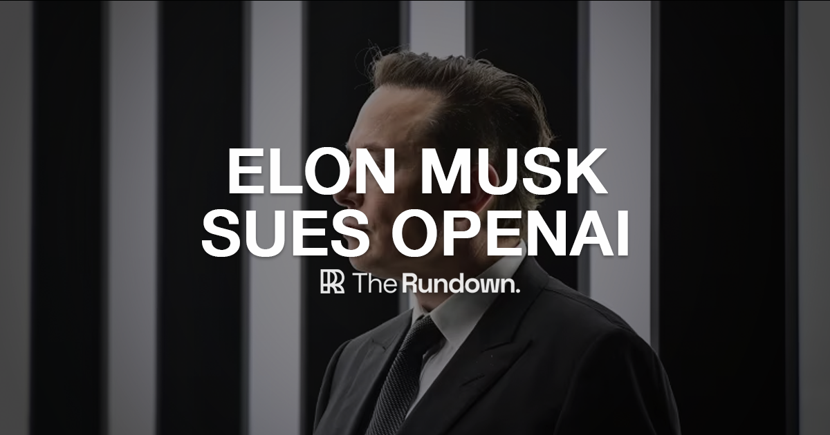 Elon Musk Vs. OpenAI