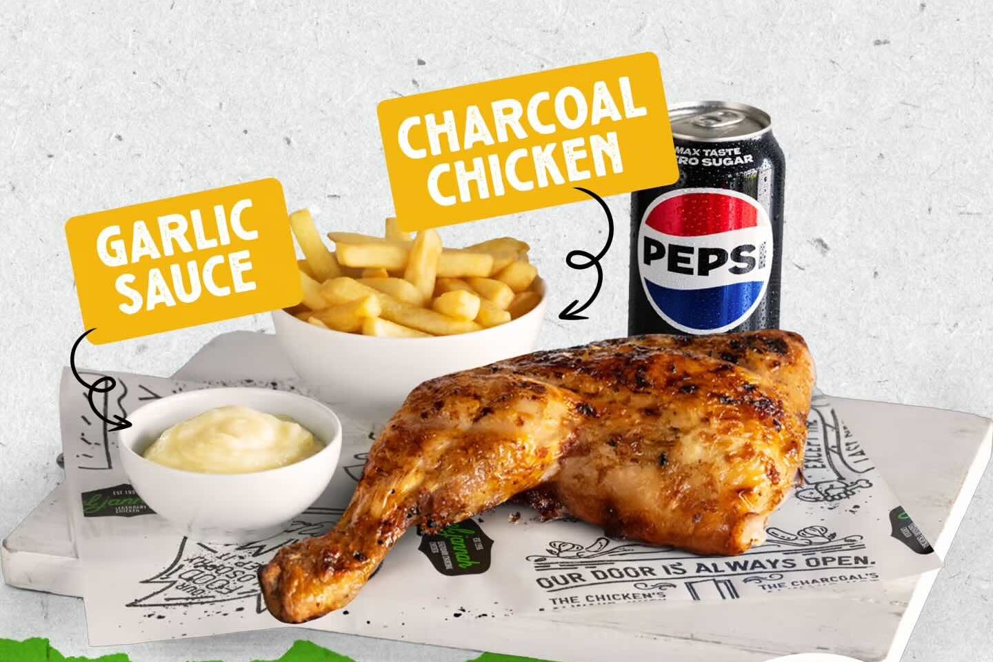 El Jannah charcoal chicken opening in Rozelle