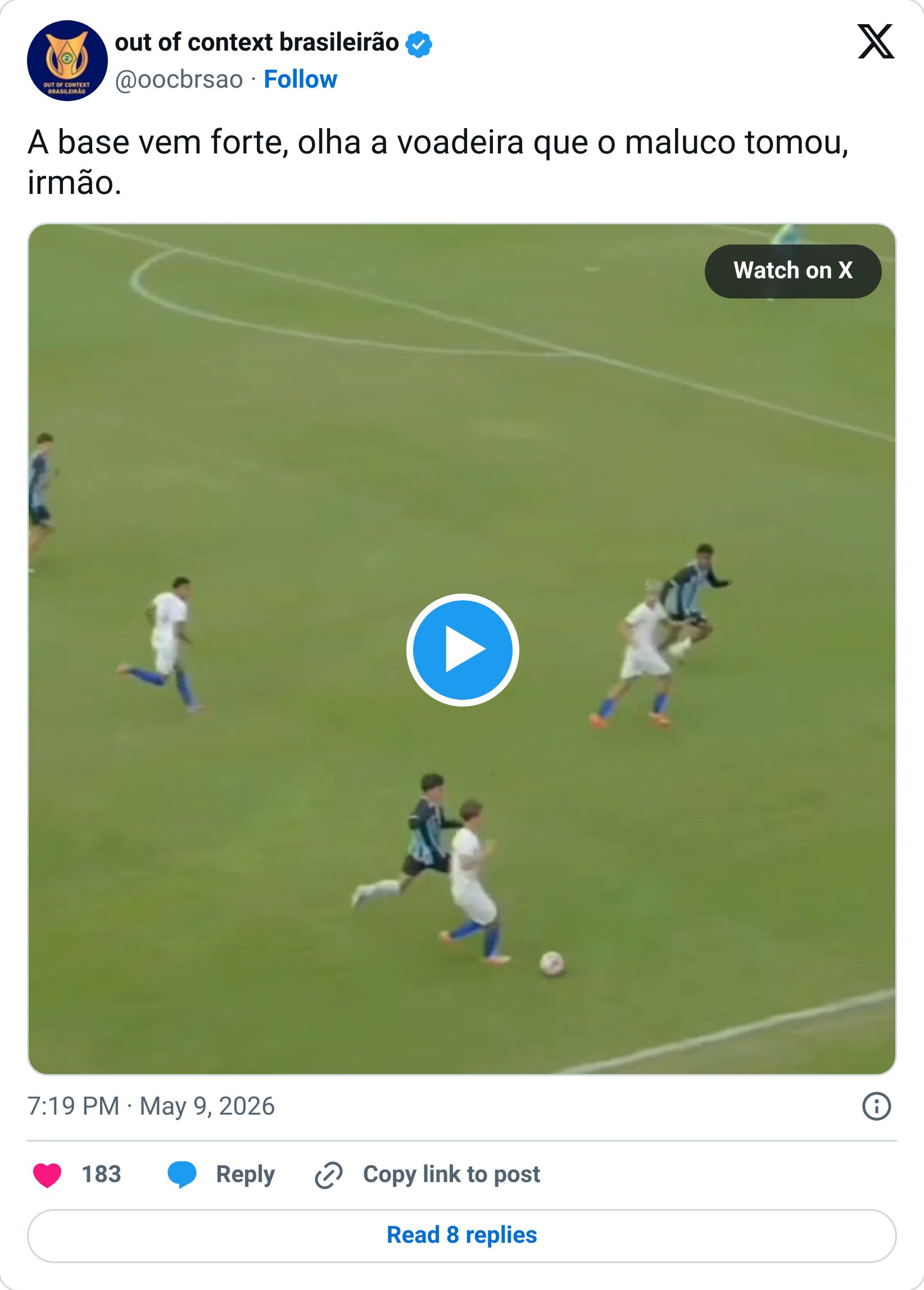 Tweet screenshot