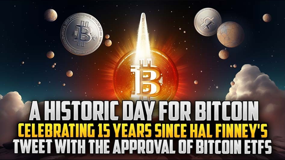 A Historic Day for Bitcoin: Celebrating 15 Years Since Hal Finney's Tweet with the Approval of Bitcoin ETFs